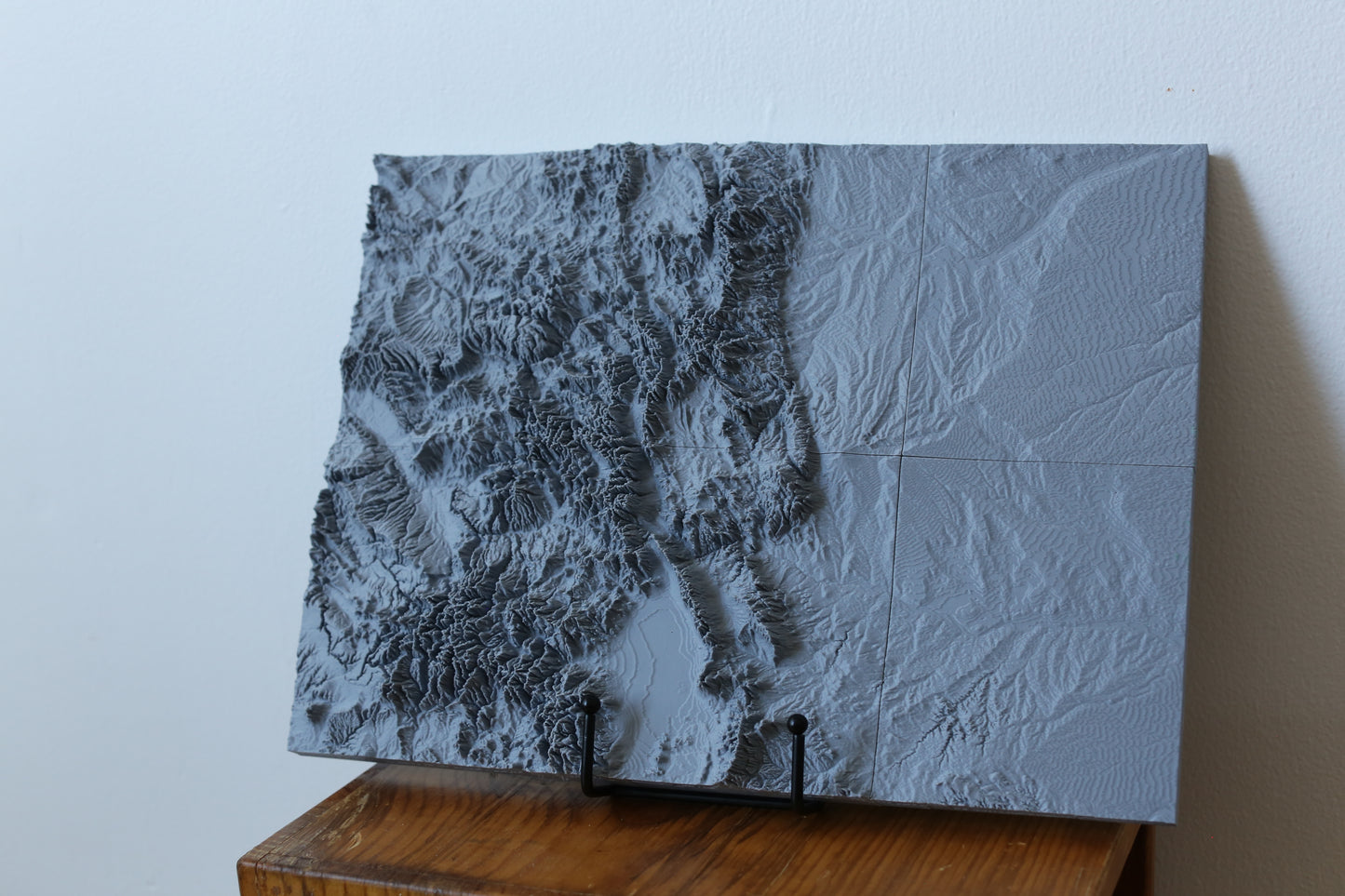 Colorado 3D Printed Topographic Map