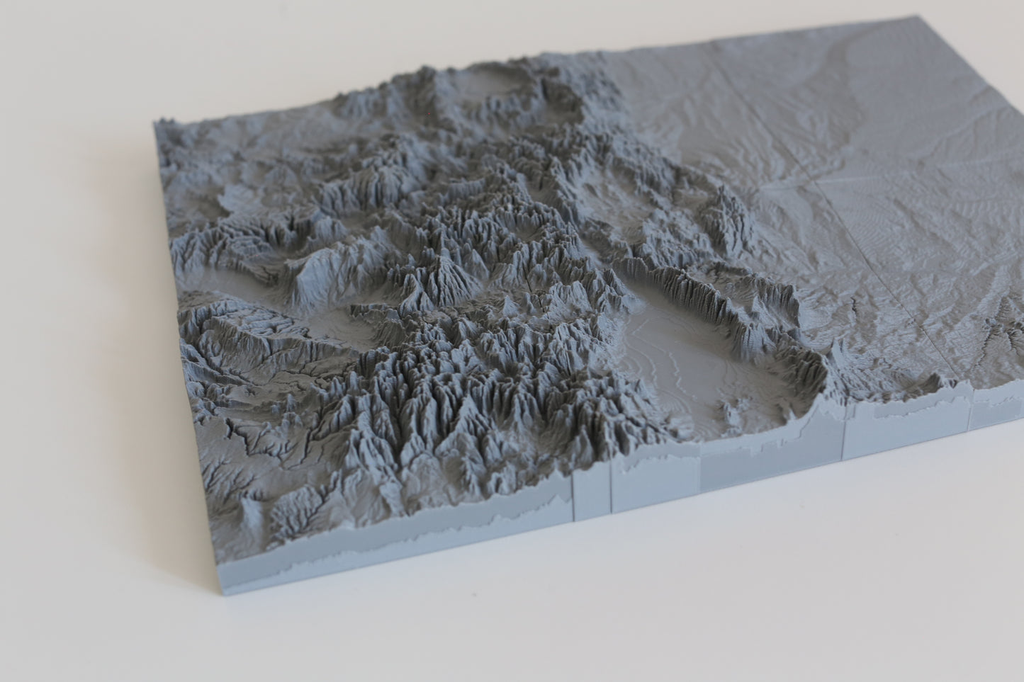 Colorado 3D Printed Topographic Map